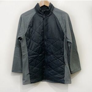 Smartwool Mens Size Small Zip Up Sweater Black Grey